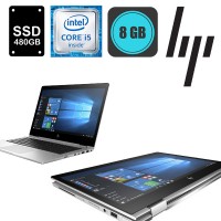 HP EliteBook X360 Folio 1030 G2, Core i5-7300U, 8GB DDR4, 512GB SSD, WinPro